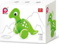 Pin Toys Pull-along Dinosaur T-Rex for 12++ Months