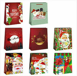 XMASfest Paper Bag for Gift 26x12x33cm. (Various Colors/Designs)
