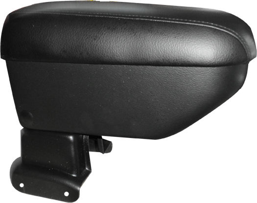 Cik Car Leather Armrest for Fiat Sedici /SX4 Black