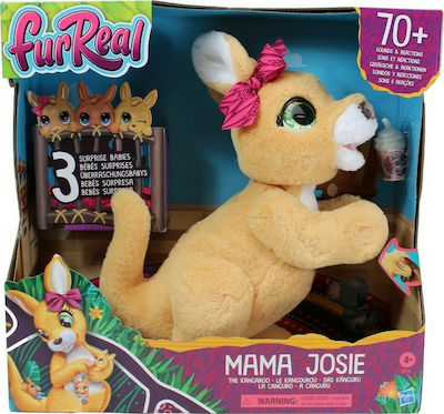 Hasbro Plush Furreal Mama Josie The Kangaroo with Sound for 4+ Years 36 cm