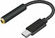 Moxom Конвертор USB-C Мъжки към 3.5mm Женски 1 Брой MX-AX01