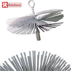 Sit Metallic Chimney Cleaning Brush Round with Diameter 200mm