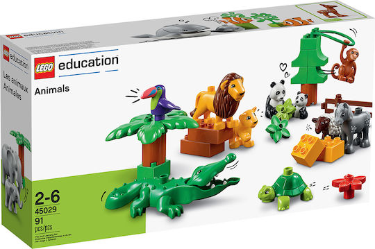 Lego Bildung Animals für 2 - 6 Jahre 90Stück