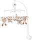 Fehn Mobile for Cot with Music Dog, Duck, Teddy