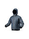 Neo Tools Work Jacket with Hood Blue