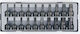 Force Socket Pneumatic with Motor Allen and Socket 1/2'' Set 20pcs