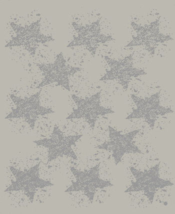 Klonaras 4181/E Παιδικό Χαλί Αστέρια Γκρι 80x150cm