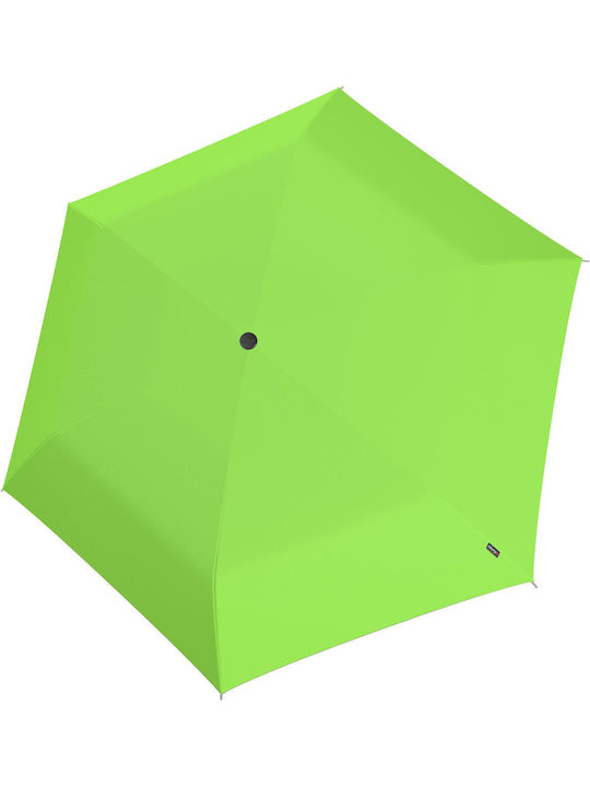 Knirps US.050 Rezistent la vânt Umbrelă de ploaie Compact Verde