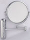 Morris Hotel Series Magnifying Round Bathroom Mirror made of Stainless Steel 20x20cm Silver