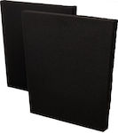 EQ Acoustics Q5 Tile Sound Absorbing Panel T50mm/L57.5xW47cm 2pcs Black