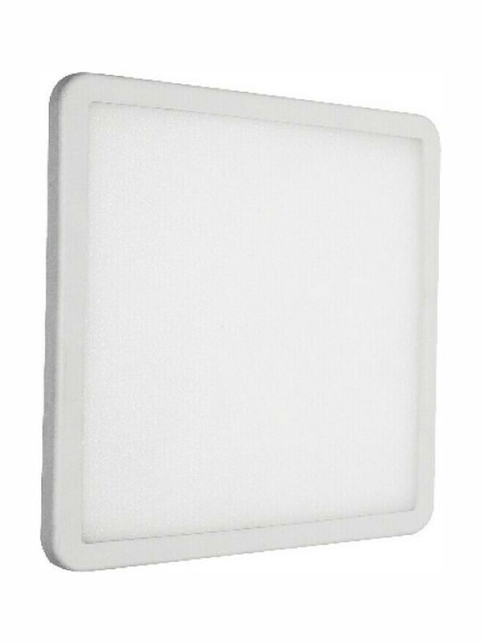 Aca Квадрат Вграден LED Панел 19W с Неутрално бяло Светлина 4000К 23x23см.