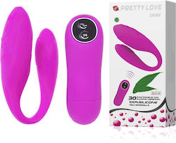 Pretty Love Chad Vibrator for Couples BI-014240 Purple