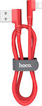 Hoco U83 Puissant Angle (90°) USB-A to Lightning Cable Red 1.2m (HC-U83LR)