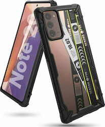 Ringke Fusion X Back Cover Πλαστικό 2mm Μαύρο (...