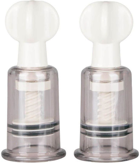 Easytoys Nipple & Clit Suckers Sauger Brustwarzen Transparent 2Stück