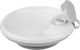 Babyono Baby Food Plate made of Plastic Gray