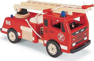 Pin Toys Πυροσβεστικό Όχημα Spielzeugauto Feuerwehrauto P3102