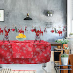 Das Home Christmas Коледно Покривка за маса Чер...