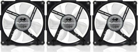 In Win Aurora Case Fan 120mm (2000rpm / 40.26cfm) με RGB Φωτισμό και Σύνδεση 6-Pin 3τμχ