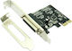 Approx Card de control PCIe cu port DB25 Paralel