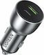 Ugreen CD213 Auto-Ladegerät 3A Schnellladung mit einem Anschluss: 1xUSB Gray Farbe