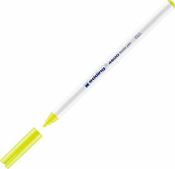 Edding Textile Pen 4600 Μαρκαδόρος Κίτρινος Ανε...