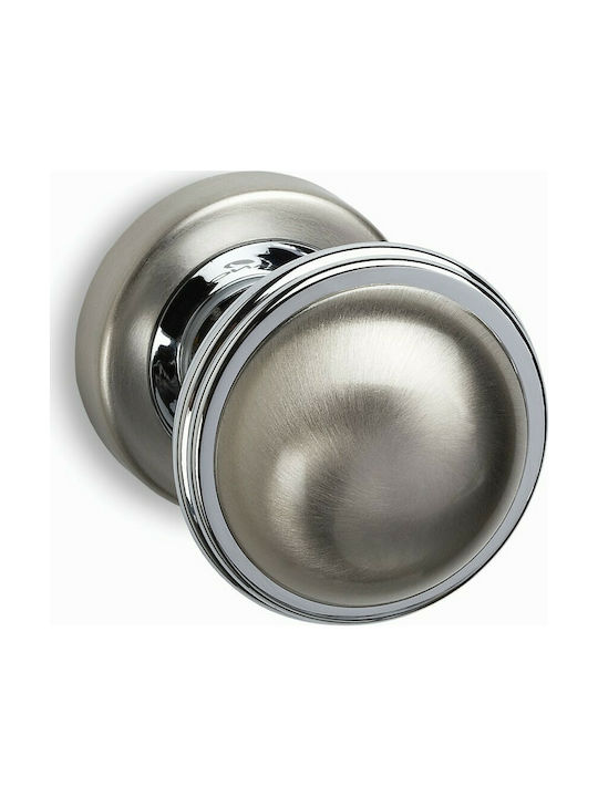 Convex Knob Front Door 275 Nickel