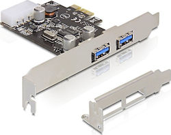 DeLock Κάρτα PCIe σε 2 θύρες USB 3.0