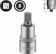 Force Socket 1/2" Spline Walnut with Spline Hea...