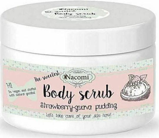 Nacomi the Sweetest Scrub Corporal Budincă de căpșuni și guava 200gr