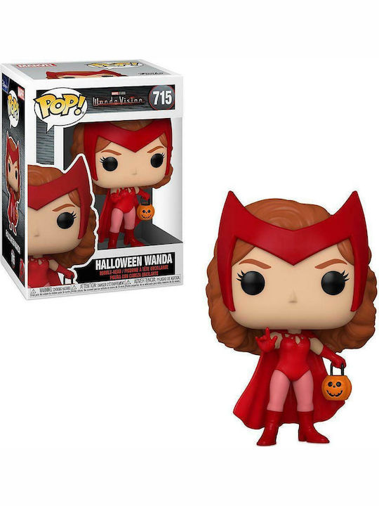 Funko Pop! Bobble-Head Marvel: Marvel - Halloween Wanda 715