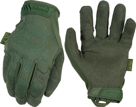 Mechanix Wear Military Gloves Olive Drab in Khaki Color