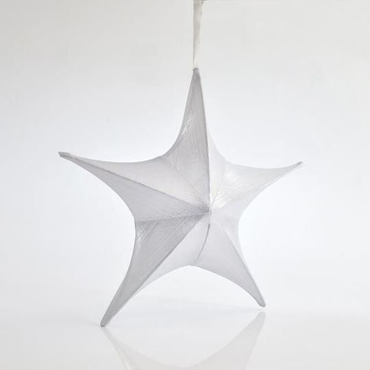 Eurolamp Crăciunesc Decorativ Suspendata Stea Alb 44x80buc 1buc