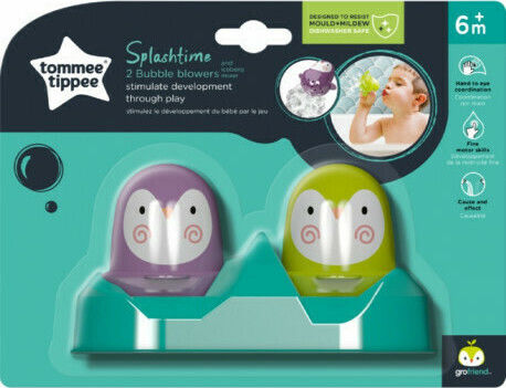 Tommee Tippee Splashtime Bubble Blowers Bath Toy for 6++ Months 491011