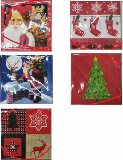 XMASfest 93-1759 Weihnachtliche Servietten 20 Stück (Verschiedene Designs oder Farben) XMASfest 93-1759 Weihnachtliche Servietten 20 Stück (Verschiedene Designs oder Farben)