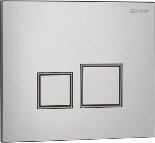 Siamp Square Flush Plate Dual Flush 111981