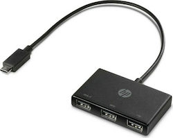 HP USB-Hub 3 Anschlüsse (USB-C) Z6A00AA