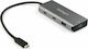 StarTech USB-Hub 4 Anschlüsse USB 3.1 mit USB-C Anschluss Silber