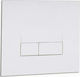 Siamp Smart Flush Plate Dual Flush White 111922