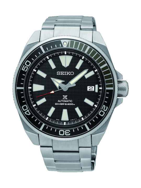 Seiko Prospex Ρολόι Αυτόματο με Μεταλλικό Μπρασελέ Seiko Prospex Ρολόι Αυτόματο με Μεταλλικό Μπρασελέ