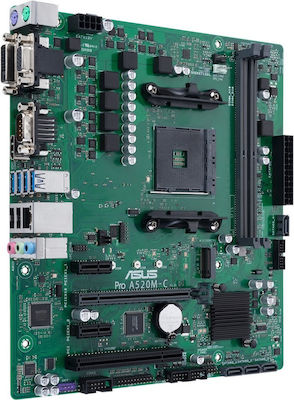 Asus Pro A520M-C/CSM Motherboard Micro ATX mit AMD AM4 Socket