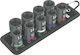 Wera Pneumatic Hexagon Socket 1/2" 9pcs
