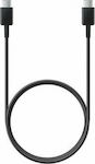 Samsung EP-DG980BBE Regular USB 2.0 Cable USB-C male - USB-C male Μαύρο 1m (bulk)