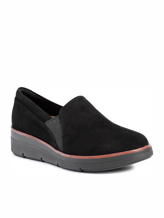 Shaylin Ave Ανατομικά Γυναικεία Slip-On Μαύρα