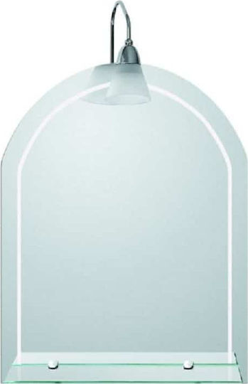 Gloria Solo Line 15-5070 Καθρέπτης με Ράφι 50x70cm