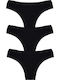 Βαμβακερά Women's Brazil 3Pack Black