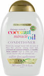 OGX Damage Remedy + Coconut Miracle Oil Conditioner Γενικής Χρήσης για Όλους τους Τύπους Μαλλιών 385ml