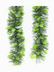 Eurolamp Magic Christmas Πράσινη Τρέσα με Φύλλα Γκι 2m Christmas Garland Green 200x30cm 1pc