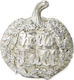 Espiel Dekorative Kürbis Hello Fall aus Polyresin 18x19x17cm 1Stück