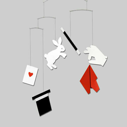 Flensted Mobiles Παιδικό Διακοσμητικό Μόμπιλε Δωματίου Ζωάκια 55x45cm